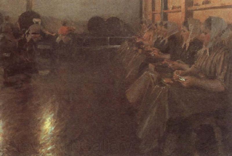 Anders Zorn In a Brewery Spain oil painting art